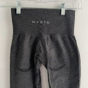 NVGNT Black Speckled Curve Seamless Leggings